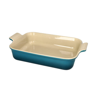 Le Creuset - Ovenschaal rechthoekig Deep Teal 26x19cm 2,1l Ovenschaal Le Creuset 