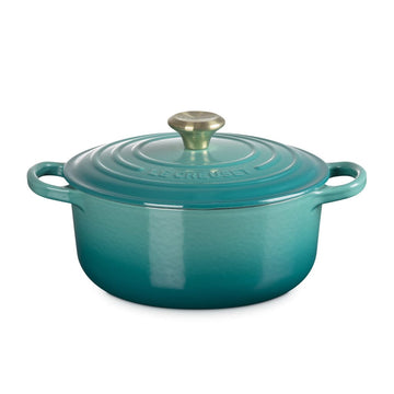 Le Creuset - Signature Braadpan - Bleu Riviera - 20 cm Le Creuset 
