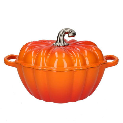 LeCreuset - Pumpkin Roast-/ Stew pan Signature Orange Red 24cm 3.7l