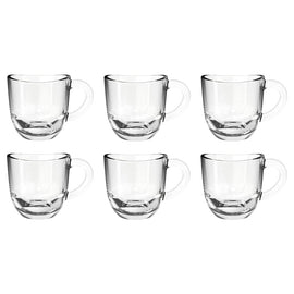 Leonardo - Napoli Espresso Kopje 80ml - 6 stuks Espresso kopjes Leonardo 
