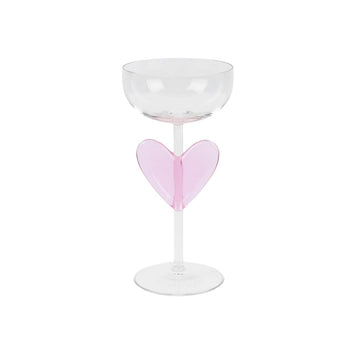Lepelclub - Campagne Coupe - Hart - Roze Champagne glazen LepelClub 