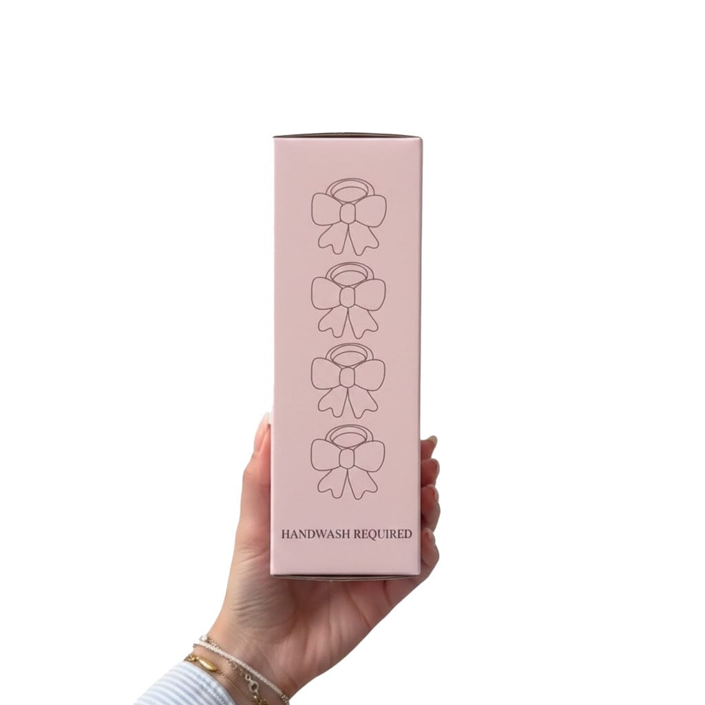 Lepelclub - Servetringen Bow - Roze - Set Van 4 LepelClub 