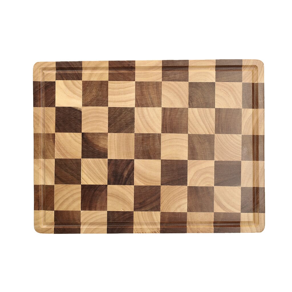 Shinrai Japan - Schaak Snijplank Acaciahout - 40 x 30 x 4.5 cm Houten snijplank Shinrai Japan 