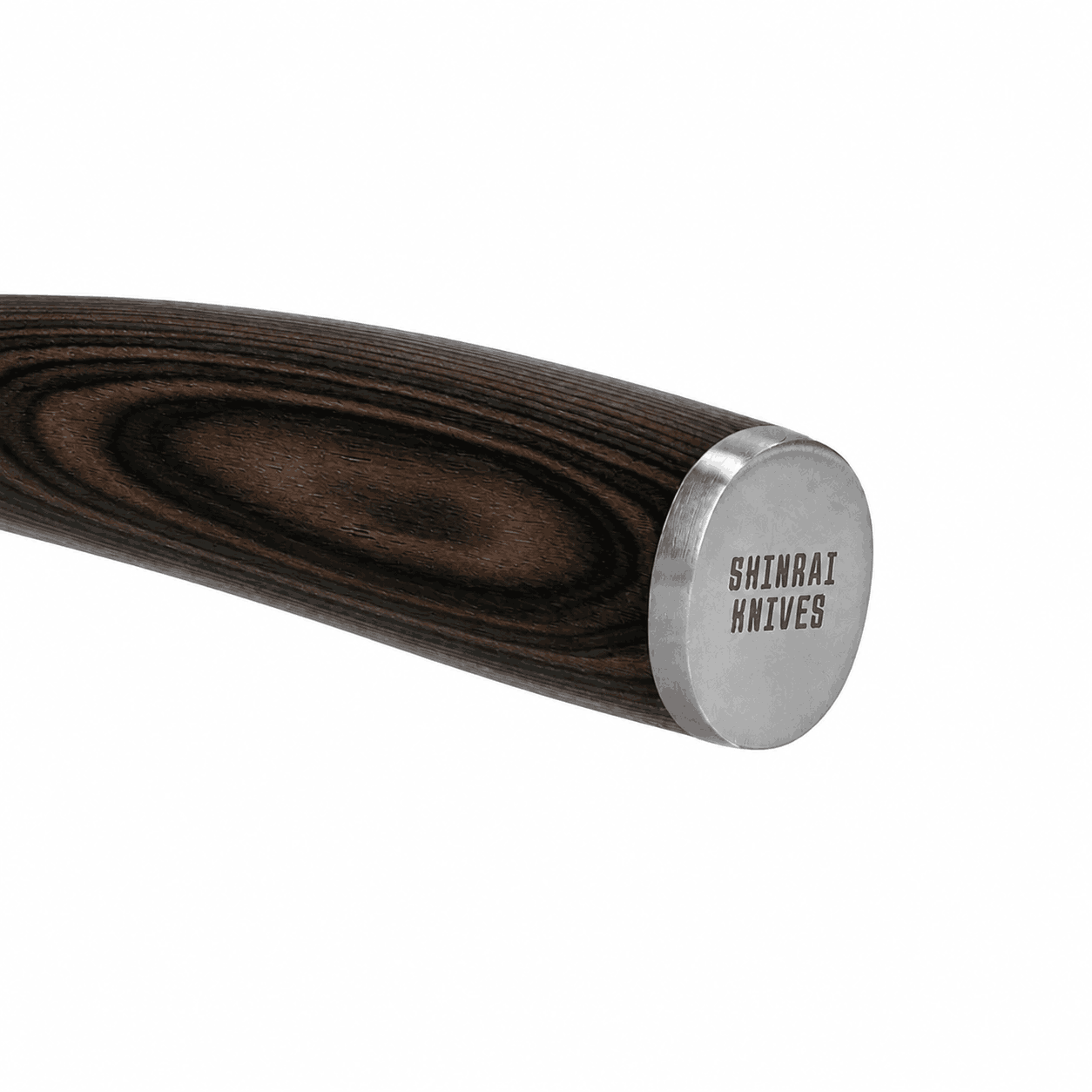 Shinrai Knives - Damascus Print 2-Piece Knife Set - Chef's Knife + Paring Knife