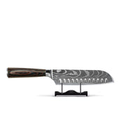 Shinrai Knives - Damascus Print Santoku 18 cm Santokumes Shinrai Knives 