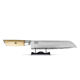 Shinrai Knives - Hikari Damascus Broodmes 20 cm Broodmes Shinrai Knives 