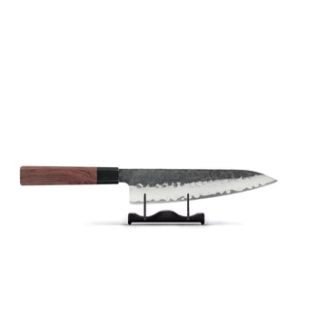 Shinrai Knives - Kurayami 3-delige Damascus Messenset - Koksmes + Santoku + Schilmes Messenset Shinrai Knives 