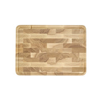 Planche à découper de luxe Shinrai Knives en bois de frêne (bois de bout) - 40 × 30 × 4,5 cm