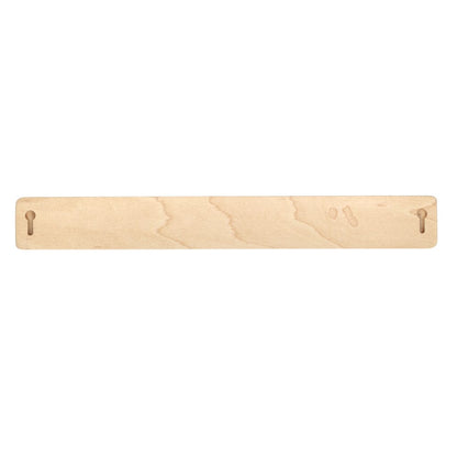Shinrai Knives - Bande magnétique murale pour couteaux 40 cm - Bois d'érable