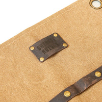 Shinrai Knives - Schort Hoogwaardig Canvas & Leer Bruin Schort Shinrai Knives 