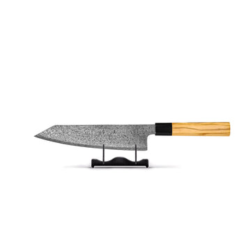 Shinrai Knives - Takumi Kaza 2-delige Damascus Messenset - Kiritsuke + Schilmes Messenset Shinrai Knives 