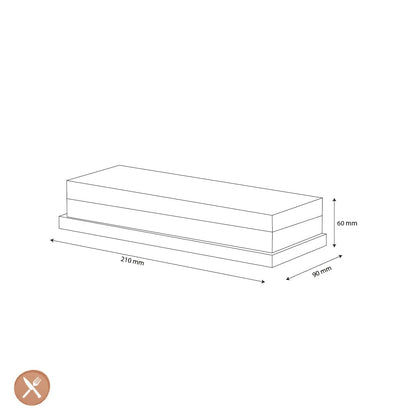 Shinrai Knives - Tweezijdige Slijpsteen - Grit 3000/8000 Slijpsteen Shinrai Knives 