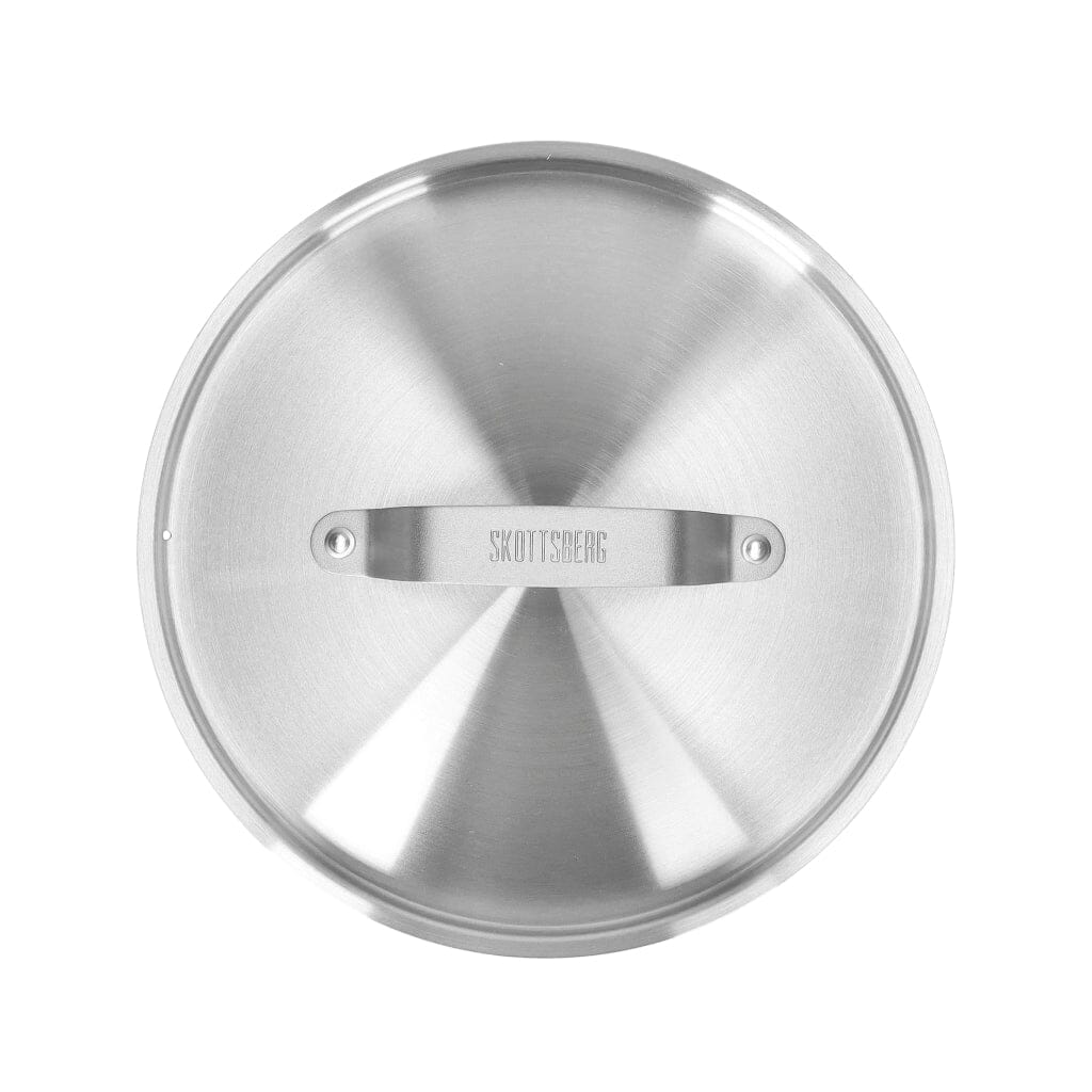 Skottsberg - Stainless Steel Kookpan 24 cm met deksel Kookpan Skottsberg 