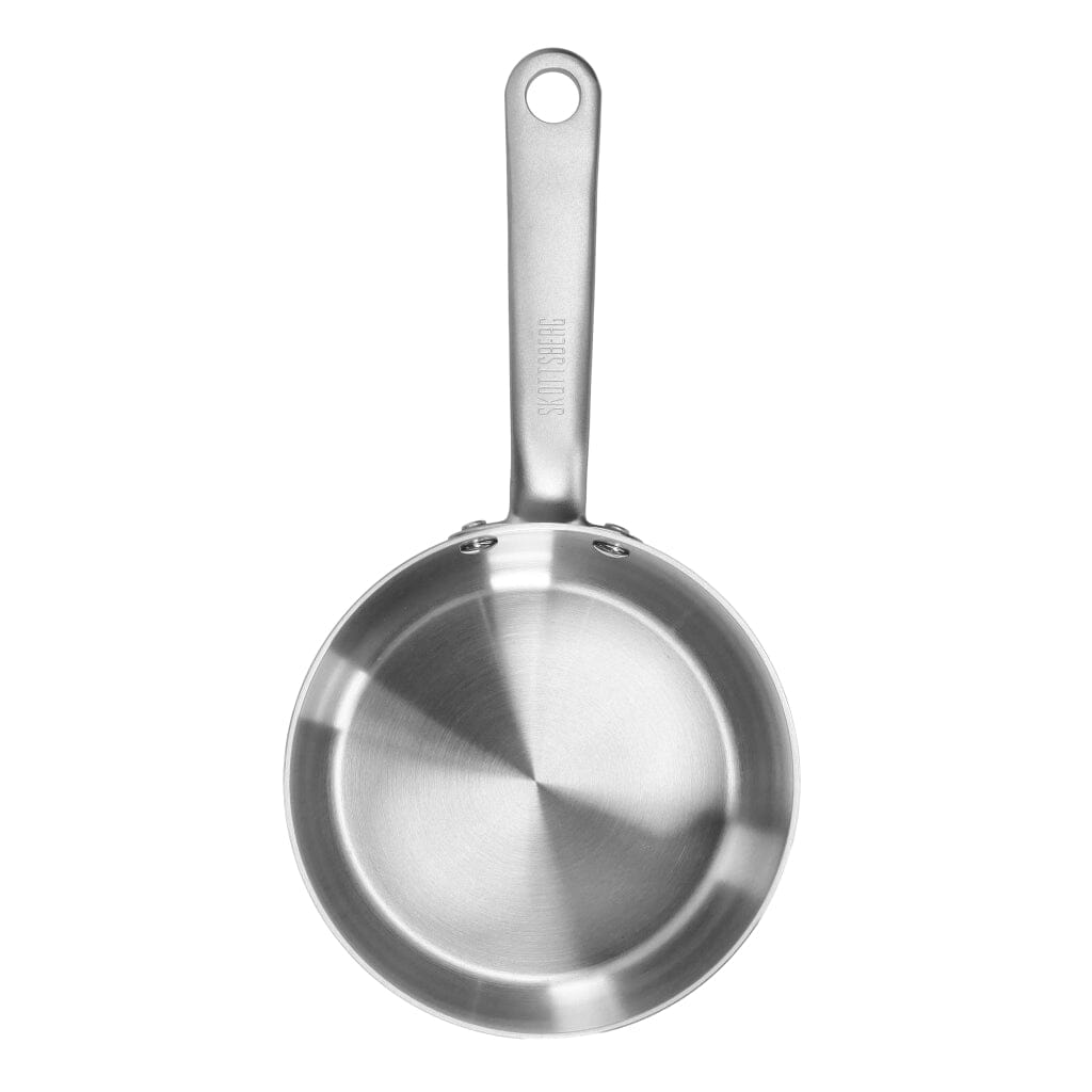 Skottsberg - Stainless Steel Steelpan 18 cm met deksel Steelpan Skottsberg 