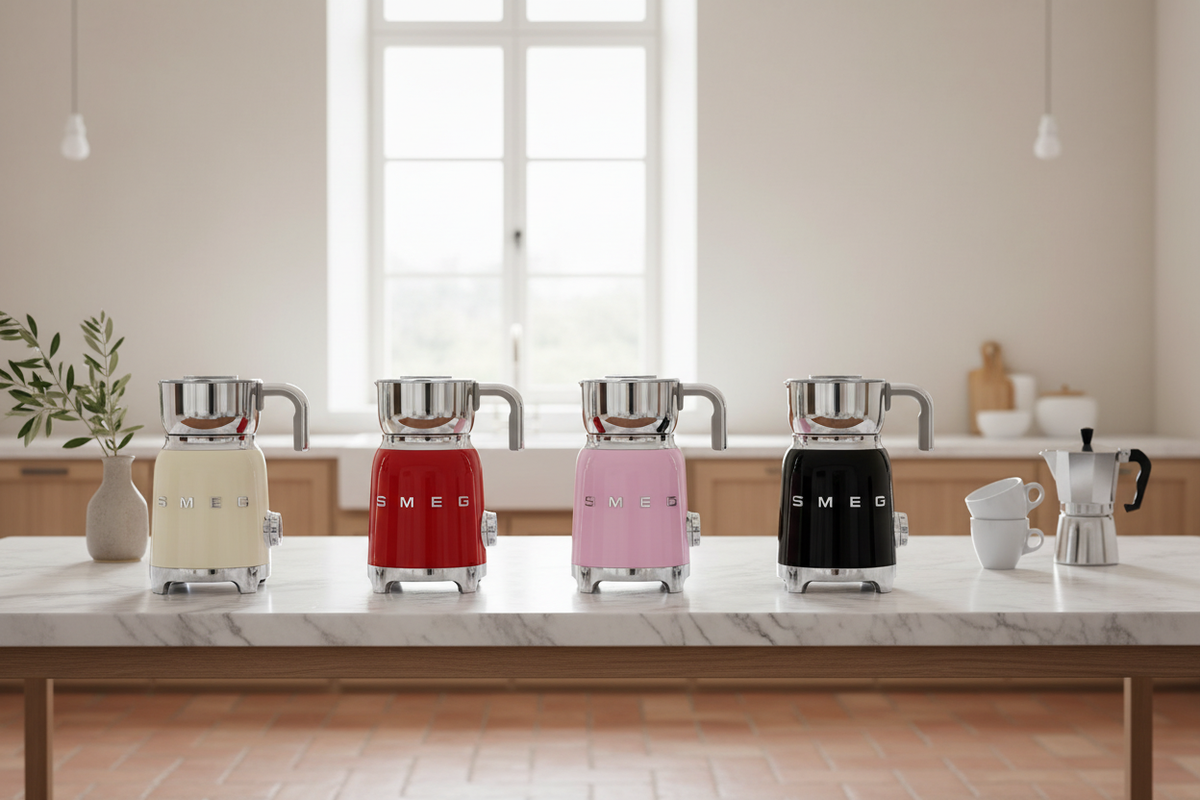 SMEG milk frothers