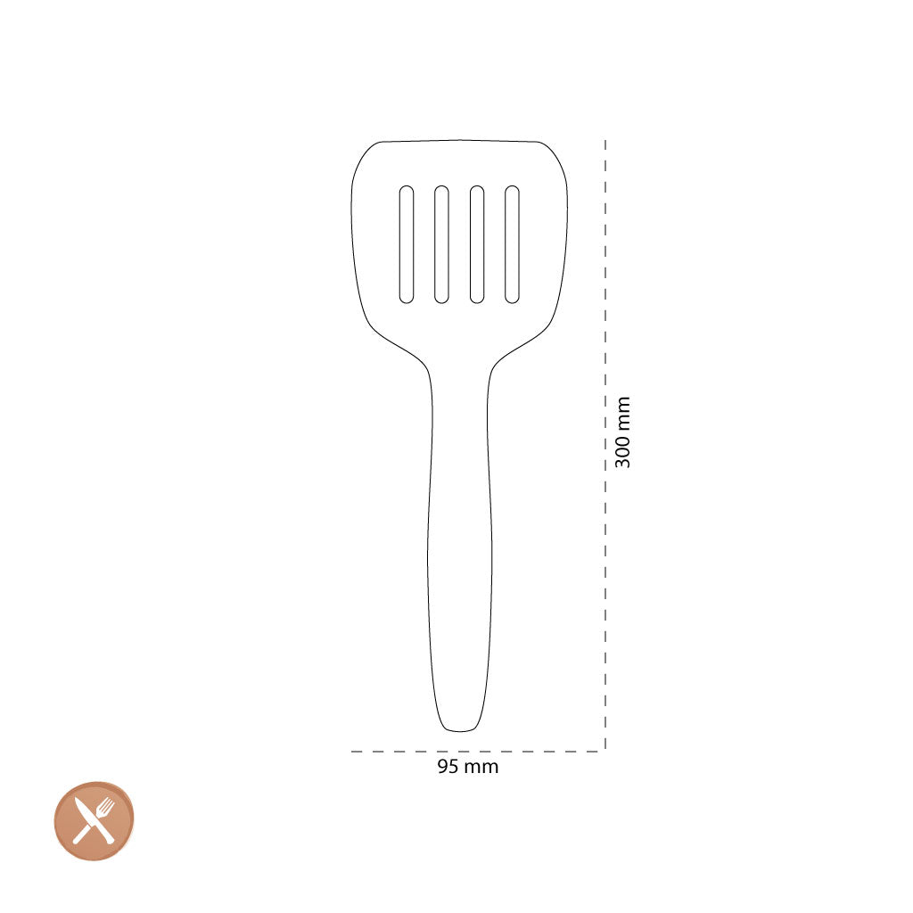 Tools2Cook - Silicone Baking Spatula Blue Berry