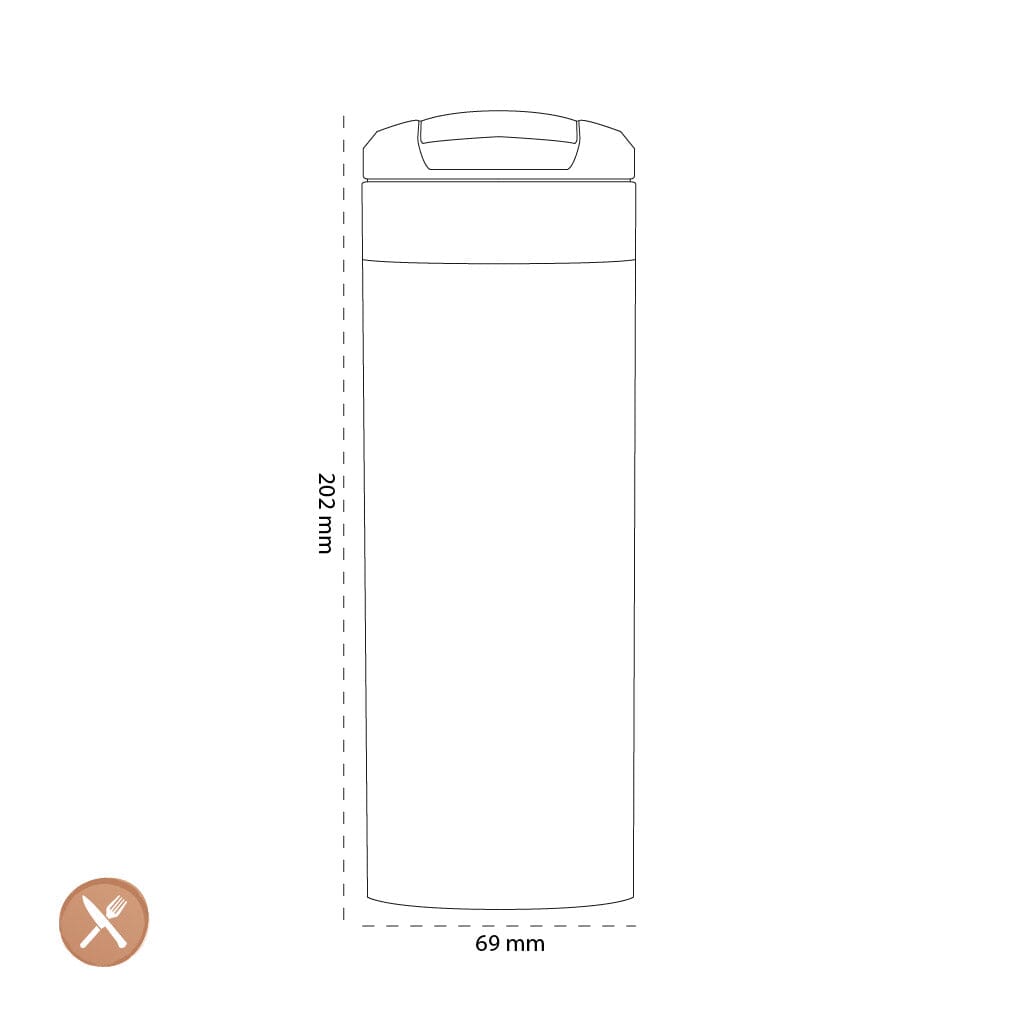 Stanley - De AeroLight™ Transitmok 0,47L Shale Metallic Thermosfles Stanley 