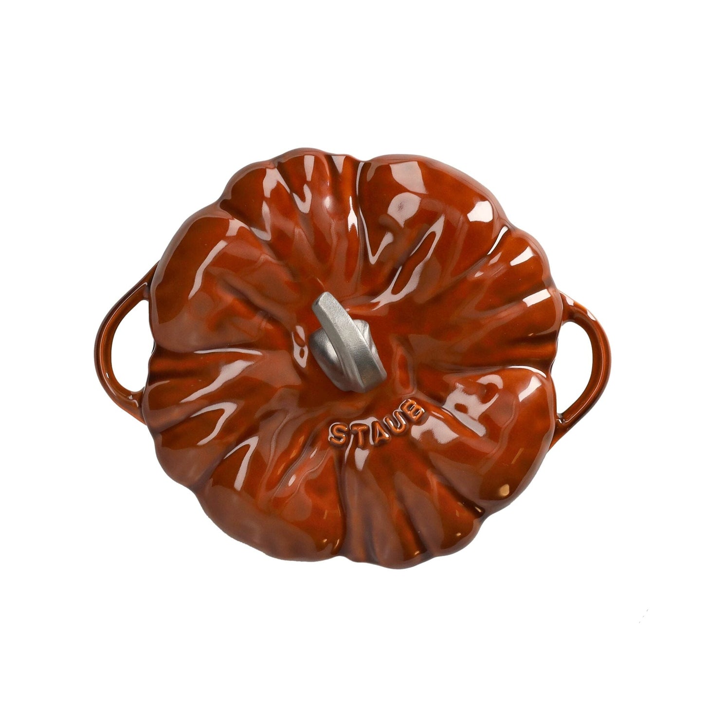 Staub - Braadpan Pompoen - Kaneel - 24 cm Braadpan Staub 