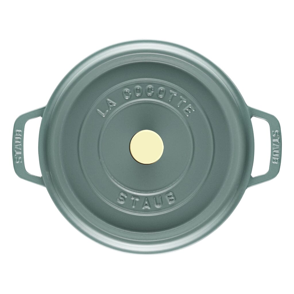 Staub - Ronde cocotte 24 cm - eucalyptus Staub 