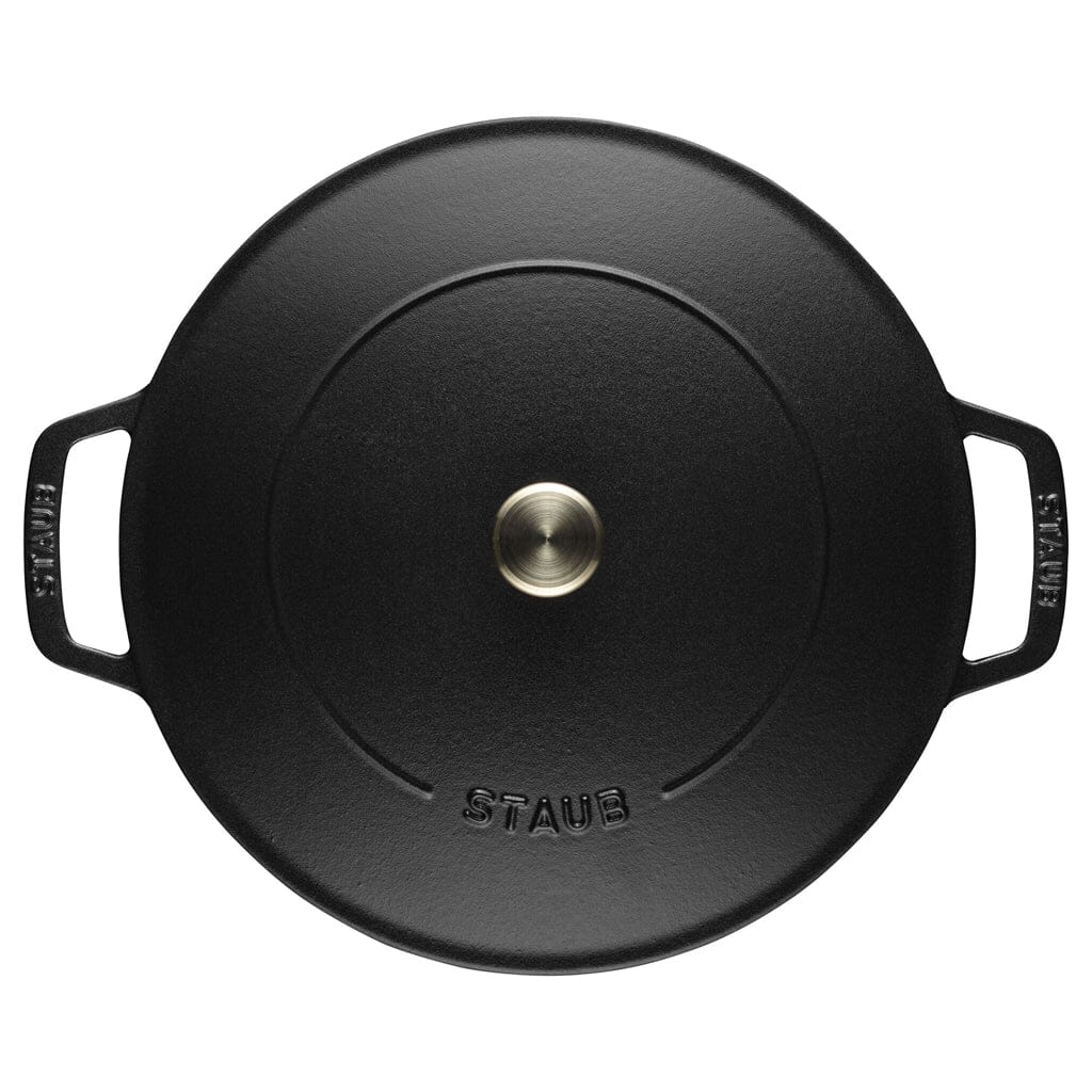 Staub - Stackable 2-delige Pannenset 24 cm - Zwart Pannenset Staub 