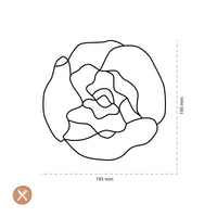 Tools2Cook - Siliconen Onderzetter Peony Dark Pink Onderzetter Tools2Cook 