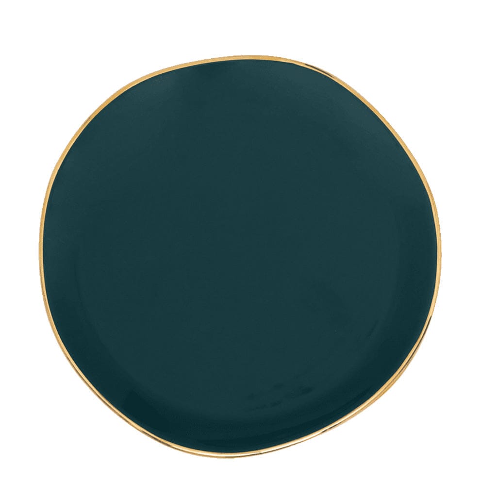 Urban Nature Culture - Good Morning - Bord - Blue Green - Ø17 cm Borden Urban Nature Culture 