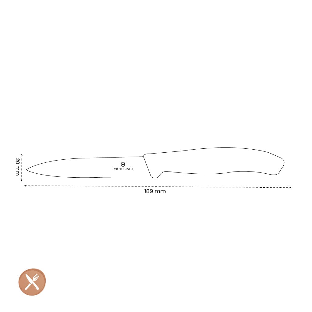 Victorinox - Schilmes Swiss Classic Oranje 8 cm Victorinox 