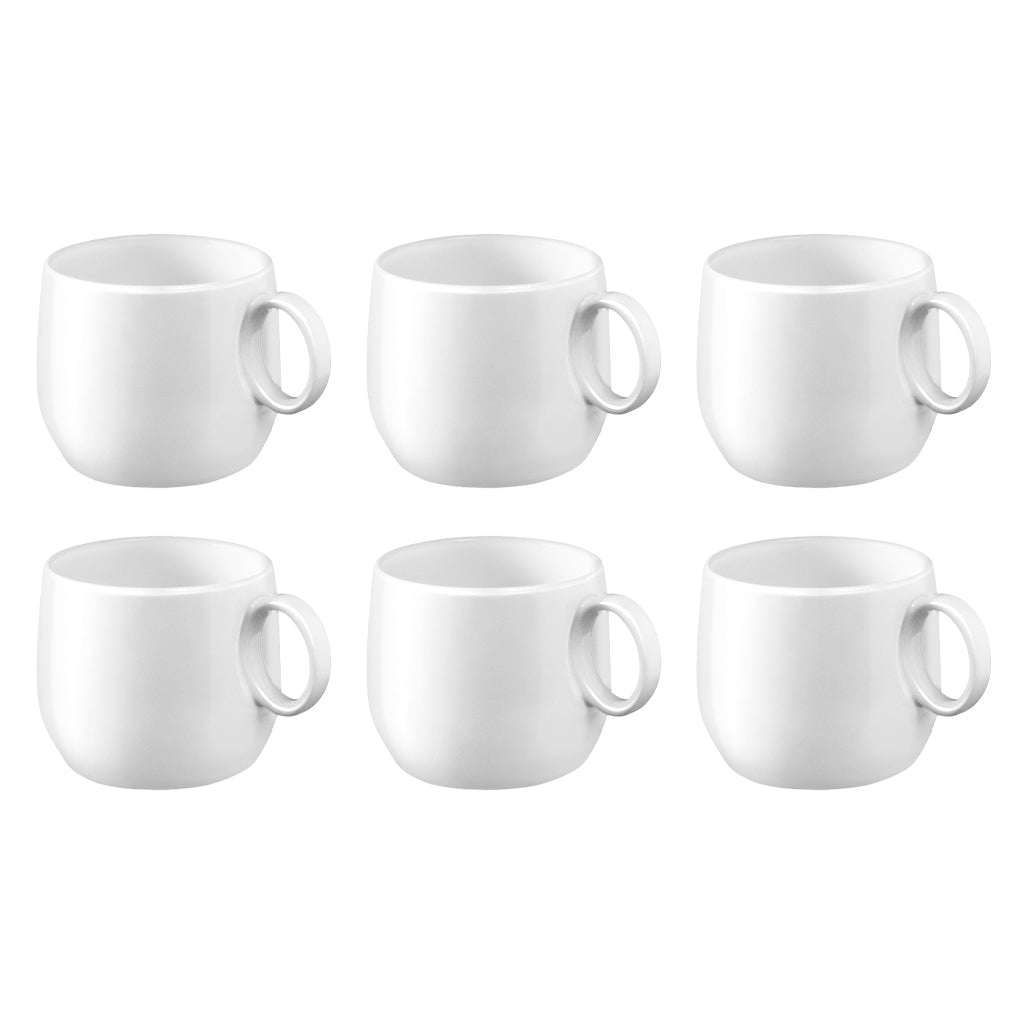 Medard de Noblat - Yaka White Coffee &amp; Tea Cup 20 cl (set of 6)