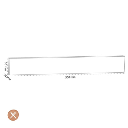 Wusthof - Magneetstrip Acacia 50 cm Magneetstrip messen Wusthof 