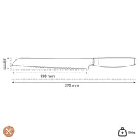 Yaxell - Ketu Broodmes 23 cm Broodmes Yaxell 