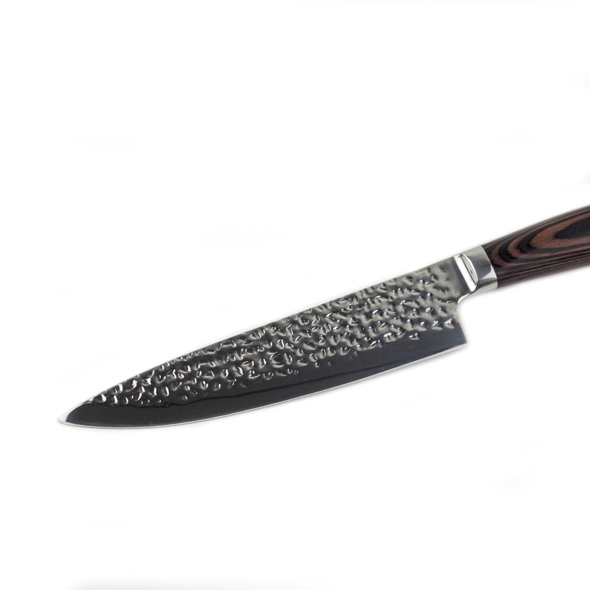 Hammered RVS - Koksmes 20 cm Shinrai Japan 